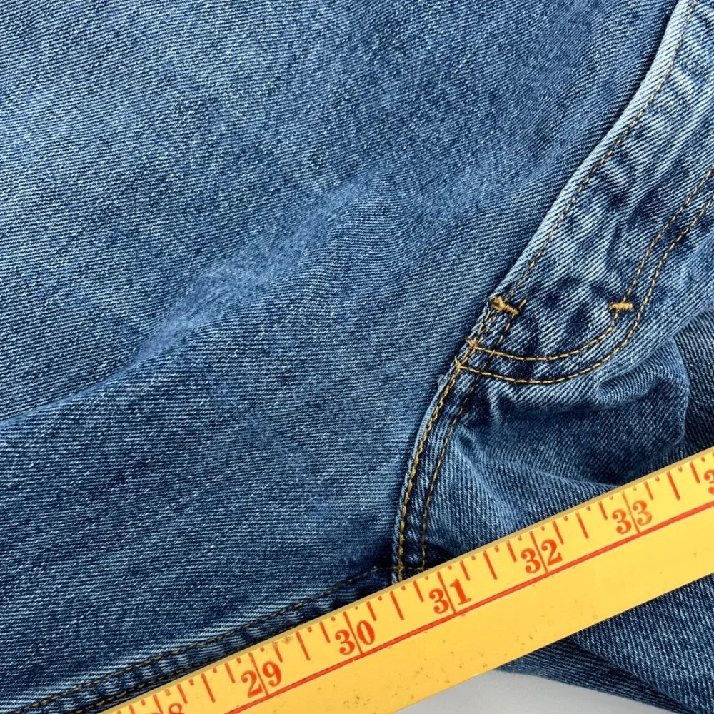 Levi Strauss 550 Relaxed Fit Mens Jeans‎ Blue Denim W42 L32